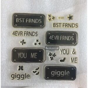 CTMH STAMP SETS B1221 Little License. Retired! Close To My‎ Heart